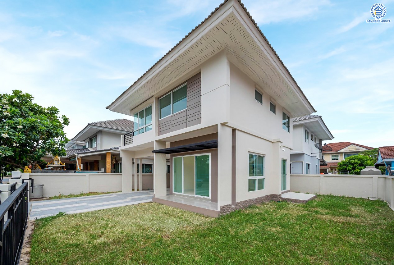 บ้านมือสองตกแต่งใหม่ โครงการ เพอร์เฟคพาร์ค วัดพระนอน จากแบรนด์ Property Perfect เนื้อที่ 56.3 ตร.ว. ฟังก์ชันจัดเต็ม 3 ห้องนอน 3 ห้องน้ำ 2 ที่จอดรถ พร้อม Facilities ครบครัน บนทำเลเชื่อมต่อถนนกาญจนาฯ ใกล้ทางด่วน ศรีรัช-วงแหวนฯ เซ็นทรัลเวสต์เกต และรถไฟฟ้าสายสีม่วง "สถานีตลาดบางใหญ่"